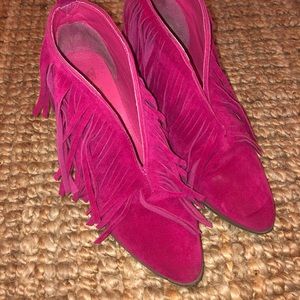 Beast Fringe Booties